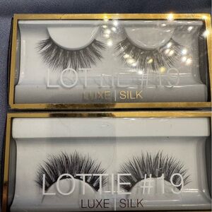 Huda Beauty Lottie #16 Luxe Silk False Eyelashes set - Black